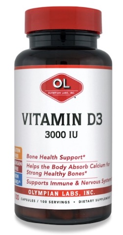 Image of Vitamin D3 3000 IU (75 mcg)