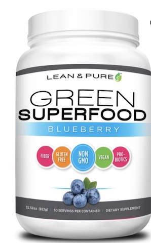 Image of Green Superfood Powder Blueberry