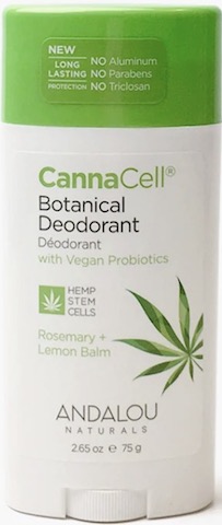 Image of CannaCell Deodorant Stick Rosemary + Lemon