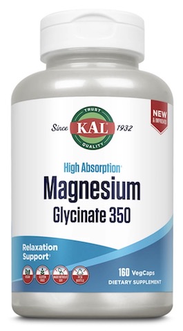 Image of Magnesium Glycinate 350 mg (87.5 mg per Capsule)
