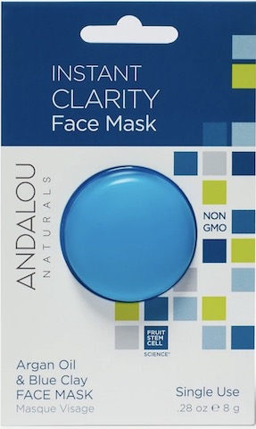 Image of Instant Clarity Face Mask Argan Oil & Blue Clay