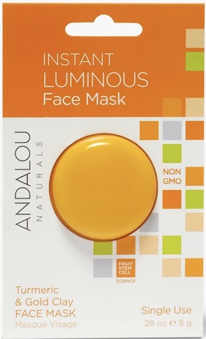 Image of Instant Luminous Face Mask Turmeric & Gold Clay