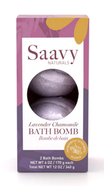 Image of Lavender Chamomile Bath Bomb Duo