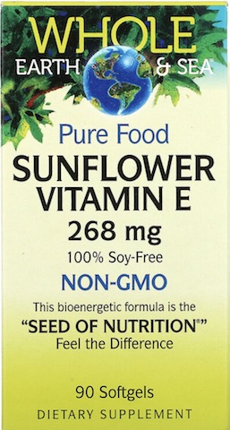 Image of Vitamin E 268 mg (400 IU) Sunflower (Soy Free)