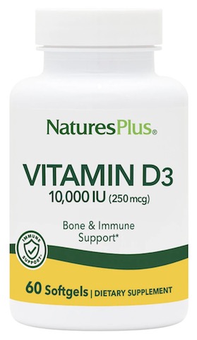 Image of Vitamin D3 10,000 IU (250 mcg)