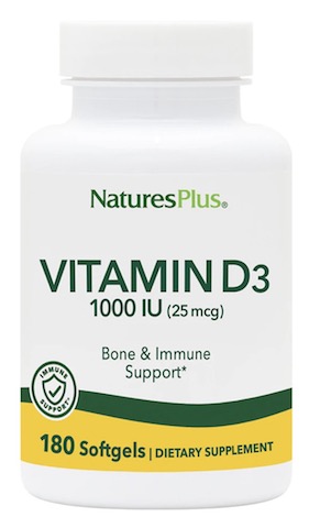 Image of Vitamin D3 1000 IU (25 mcg)