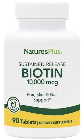 Image of Biotin 10,000 mcg (10 mg) Sustained Release