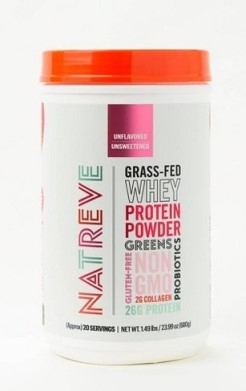 Image of 100% New Zealand Grass-Fed Whey Protein Powder Unflavored/Unsweetened