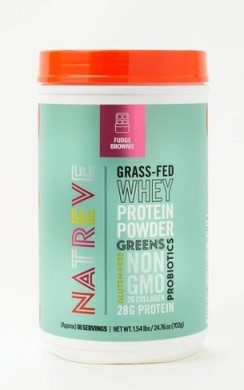 Image of 100% New Zealand Grass-Fed Whey Protein Powder Fudge Brownie