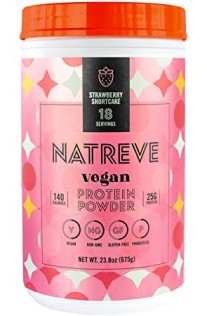 Image of 100% Vegan Protein Powder Strawberry Shortcake