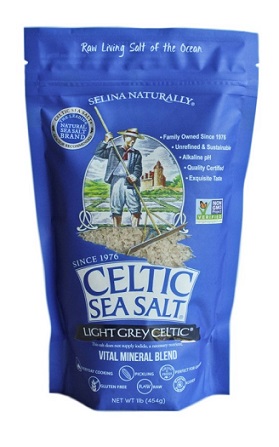 Image of Light Grey Celtic Salt in Resealable Bag