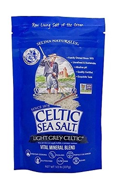 Image of Light Grey Celtic Salt in Resealable Bag