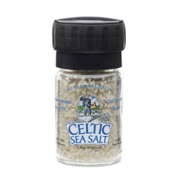 Image of Light Grey Celtic Salt Mini Grinder