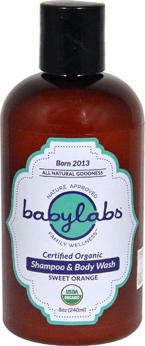 Image of Baby Shampoo & Body Wash Sweet Orange Organic