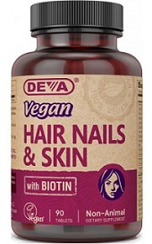 Image of Vegan Hair Nails & Skin (with Biotin)