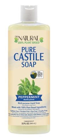 Image of Liquid Soap Castile Peppermint