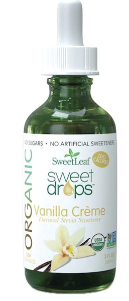Image of SweetLeaf Sweet Drops Liquid Stevia Vanilla Creme Organic