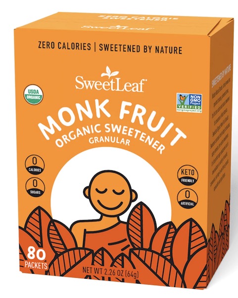 Image of SweetLeaf Monk Fruit Granular Organic
