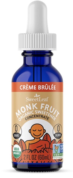 Image of SweetLeaf Monk Fruit Liquid Organic Creme Brulee