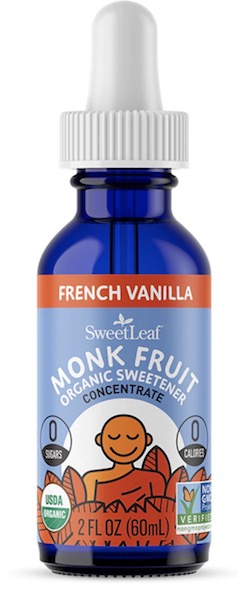 Image of SweetLeaf Monk Fruit Liquid Organic French Vanilla