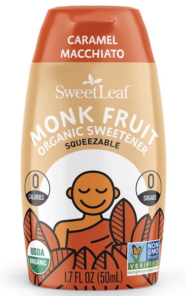 Image of SweetLeaf Monk Fruit Liquid Organic Caramel Macchiato
