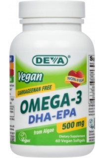 Image of Vegan Omega-3 DHA-EPA 500 mg