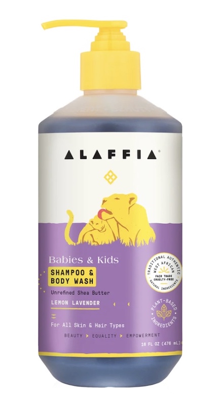 Image of Kids Shampoo & Body Wash Lemon Lavender