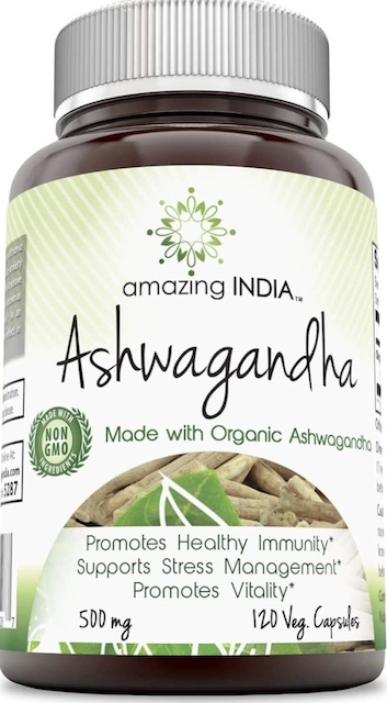 Image of Amazing India Ashwagandha 500 mg