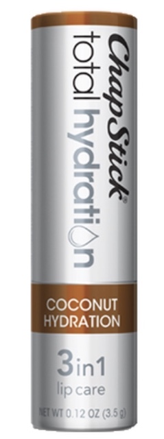 Image of Chap Stick Total Hydration 3-in-1 Lip Balm Coconut