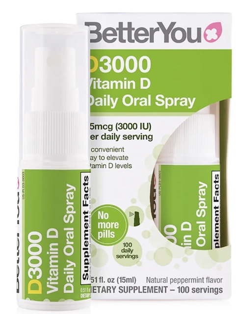 Image of D3000 Vitamin D Oral Spray Peppermint
