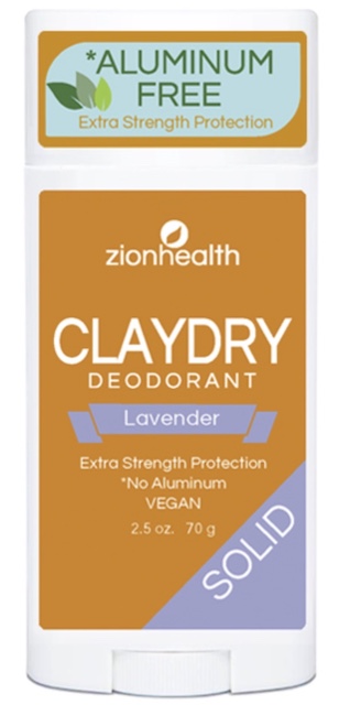 Image of CLAY DRY Deodorant Solid Lavender Vegan