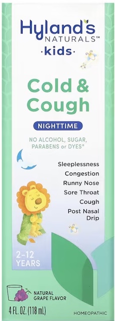 Image of Kids Cold & Cough Liquid Grape Nighttime