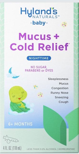 Image of Baby Mucus + Cold Relief Liquid Nighttime