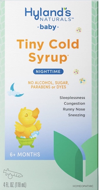 Image of Baby Tiny Cold Syrup Liquid Nighttime