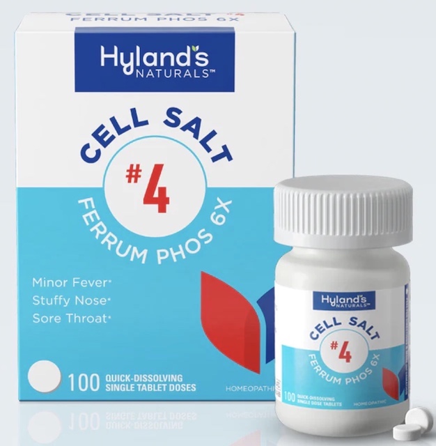 Image of Cell Salt #4 Ferrum Phos 6X