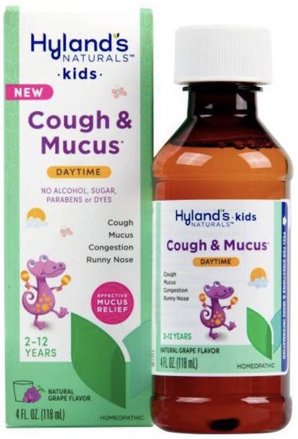 Image of Kids Cough & Mucus Liquid Grape Daytime
