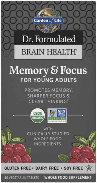 Image of Dr. Formulated Brain Health Memory & Focus for Young Adults