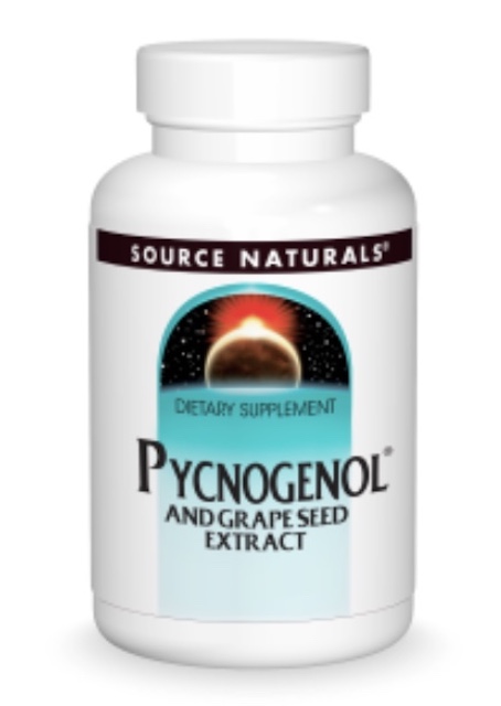 Image of Pycnogenol and Grape Seed Extract 50/50 mg