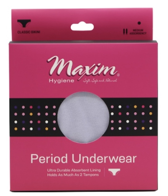 Image of Period Underwear Bikini Lilac Med/Large