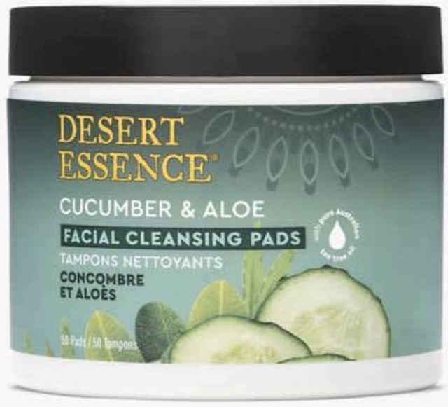 Image of Facial Cleansing Pads Cucumber & Aloe