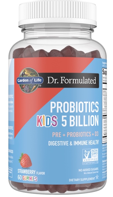 Image of Dr. Formulated Probiotics Kids 5 Billion Gummies Strawberry