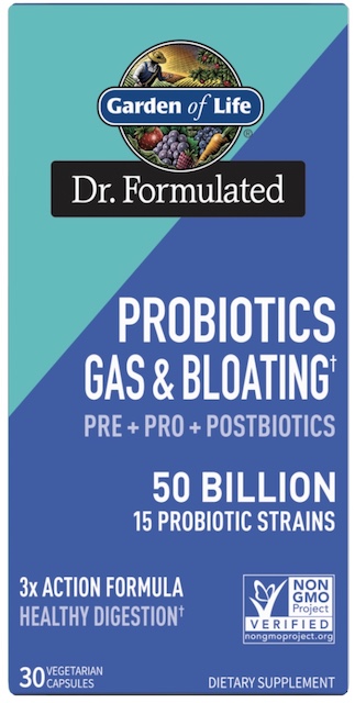 Image of Dr. Formulated Probiotics Gas & Bloating 50 Billion