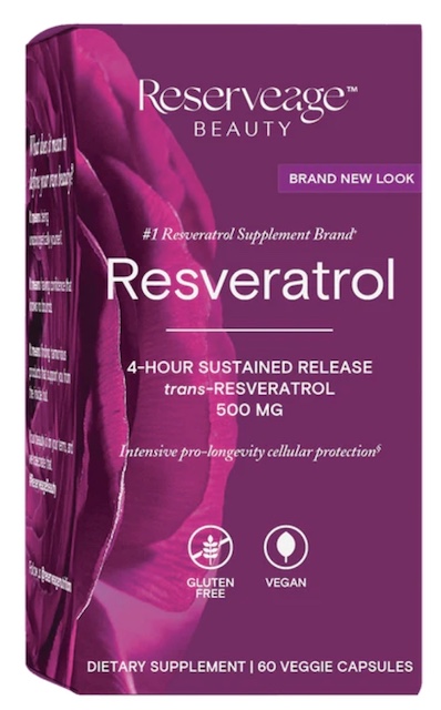 Image of Resveratrol 500 mg Sustained Release