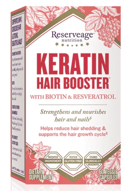 Image of Keratin Hair Booster with Biotin & Resveratrol
