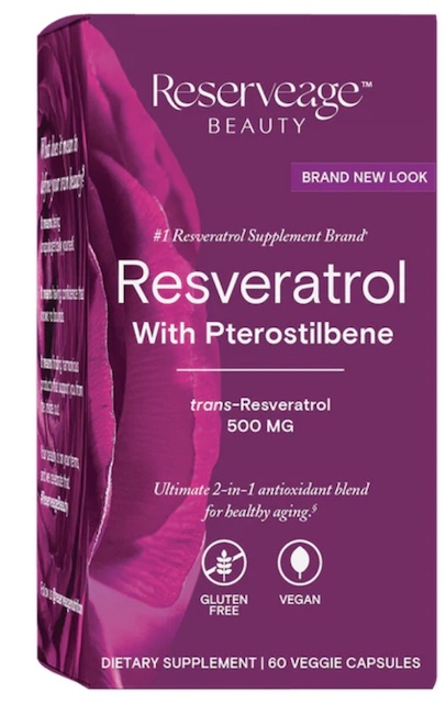 Image of Resveratrol 500mg with Pterostilbene