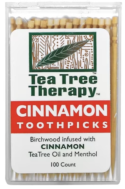 Image of Toothpicks Tea Tree Cinnamon