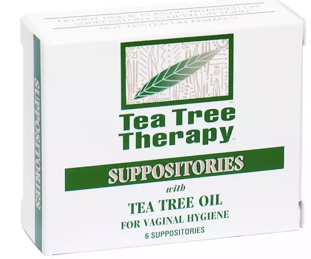 Image of Suppositories with Tea Tree Oil (Vaginal Hygiene)