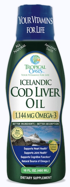 Image of Cod Liver Oil Icelandic Liquid