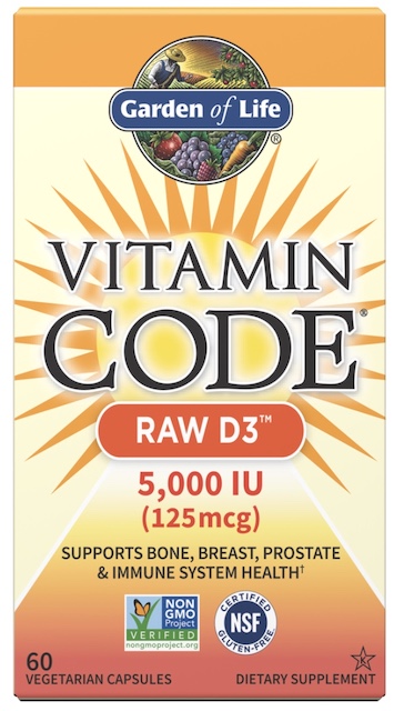 Image of Vitamin Code Raw D3 5000 IU (125 mcg)