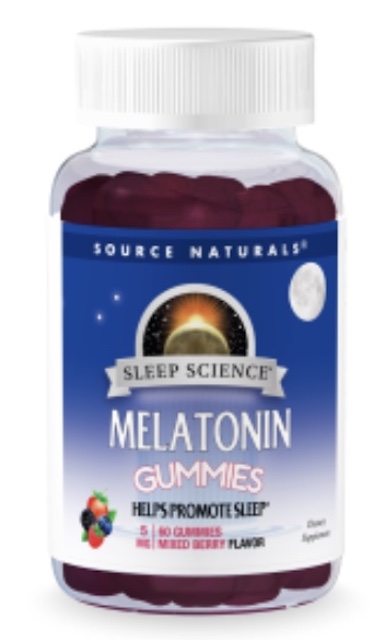 Image of Sleep Science Melatonin 5 mg Gummies Mixed Berry